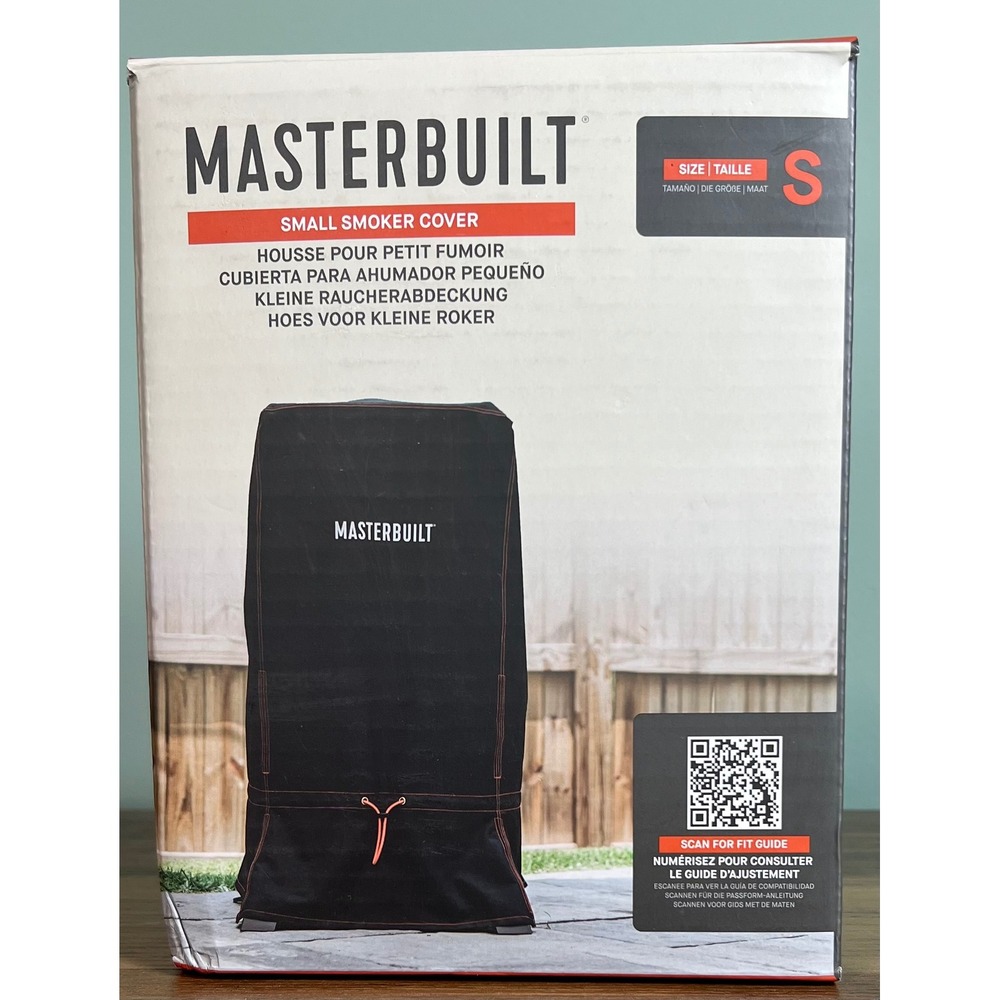 Masterbuilt Small Smoker Cover for 30-Inch Vertical Smokers Black MB20080924 New